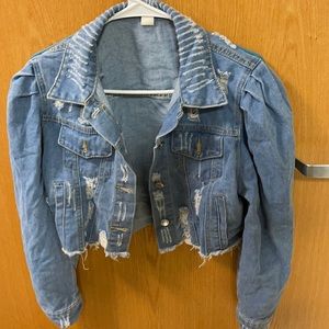 Cropped Jean Jacket